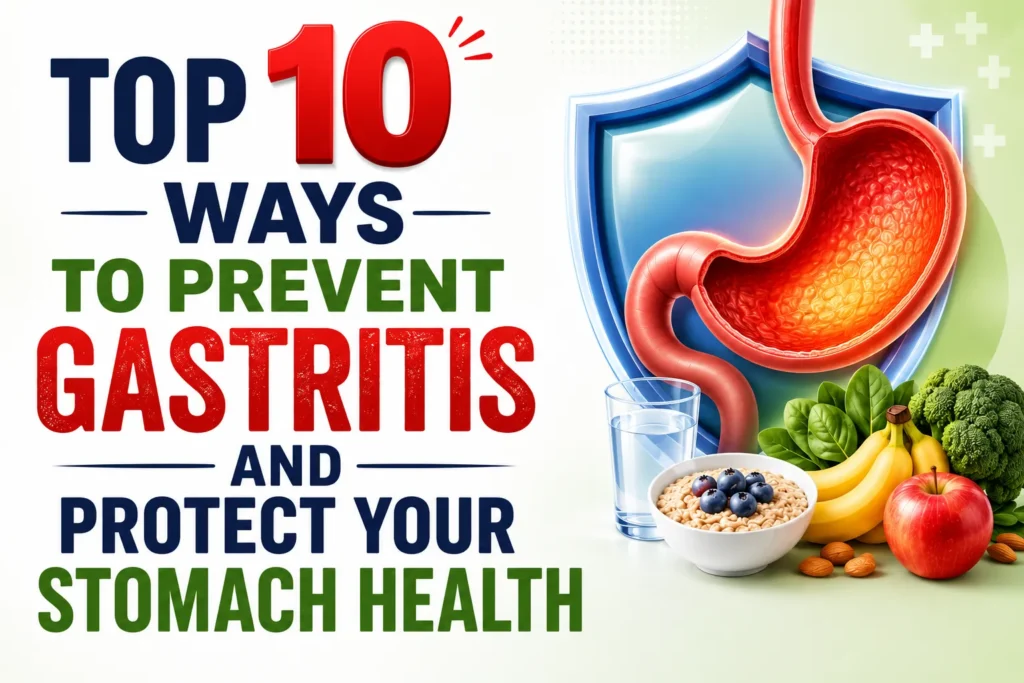 Top 10 Ways to Prevent Gastritis and Protect Stomach Health