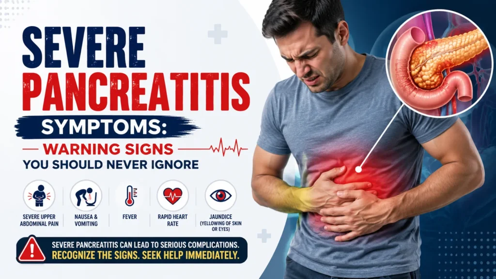 Severe Pancreatitis Symptoms Warning Signs You Should Never Ignore
